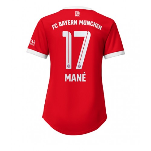 Dres Bayern Munich Sadio Mane #17 Domaci za Žensko 2022-23 Kratak Rukav